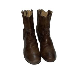 Frye Carson Wedge Boots Women Size 7.5